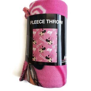 Northwest NFL Tampa Bay Bucs Fleece Throw Blanket Kids 40" X 50" Minnie Mouse